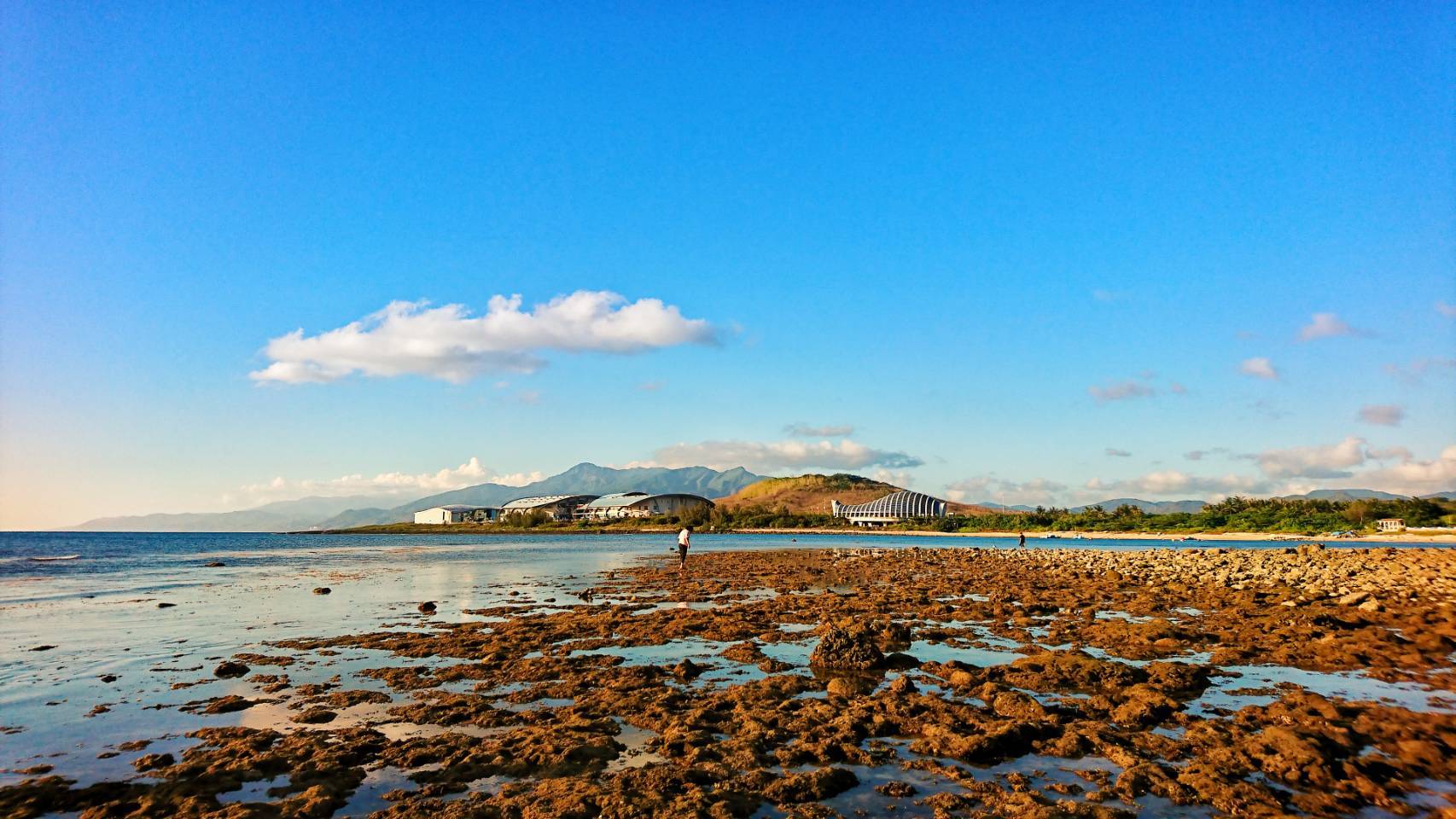 網美打卡新點！恆春後灣海岸出現「綠地毯」美景－民視新聞